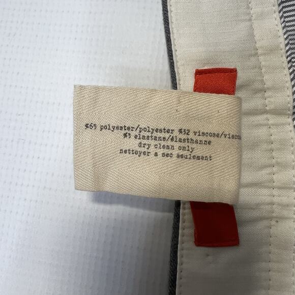 Anthropologie Cartonnier Shorts 6 Gray Flannel Plaid Bermuda Golf Urban - Picture 8 of 11